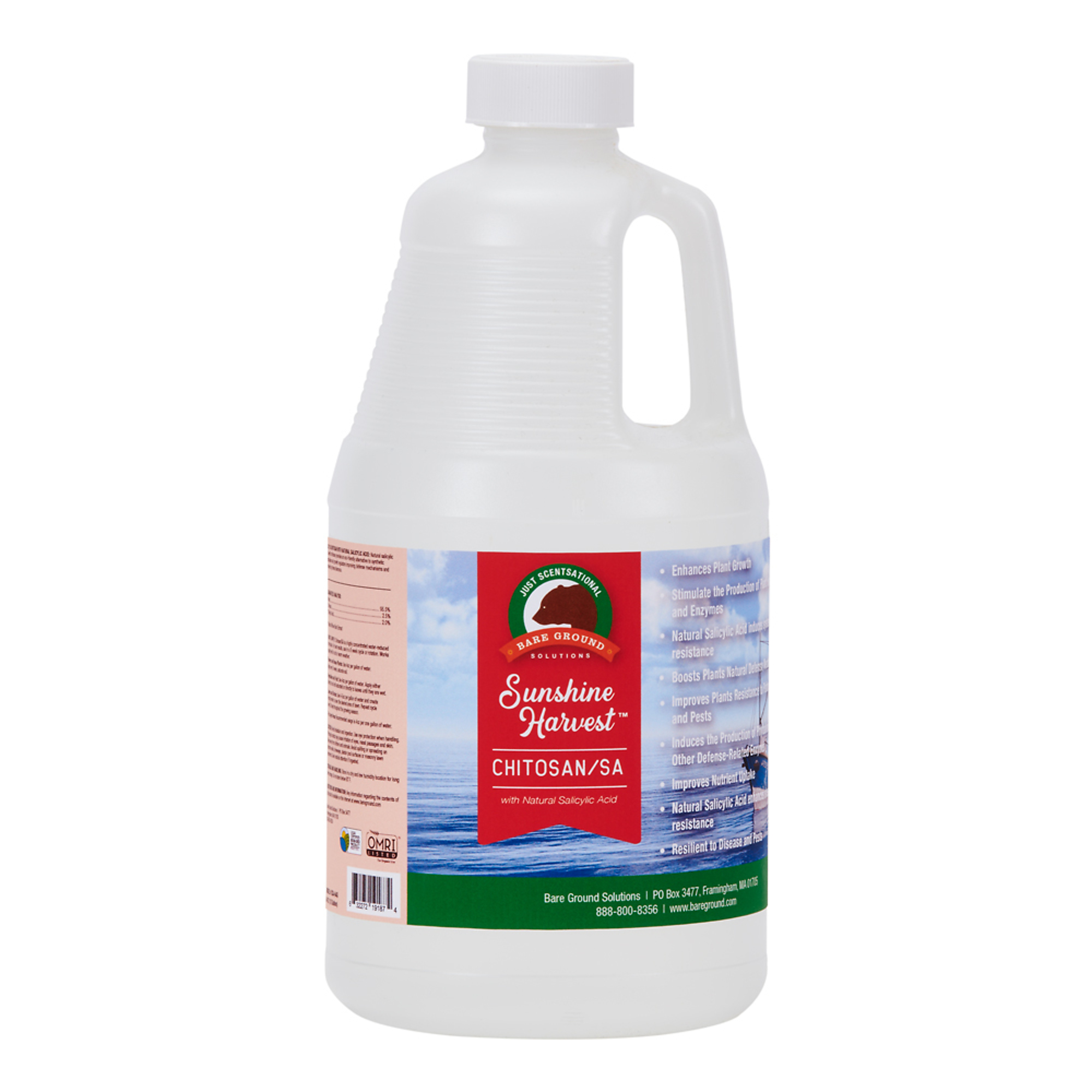 Just Scentsational, 64oz Chitosan with SA, Max. Coverage Area 64000 ft², Capacity 5 lb, Model# CSA-64G